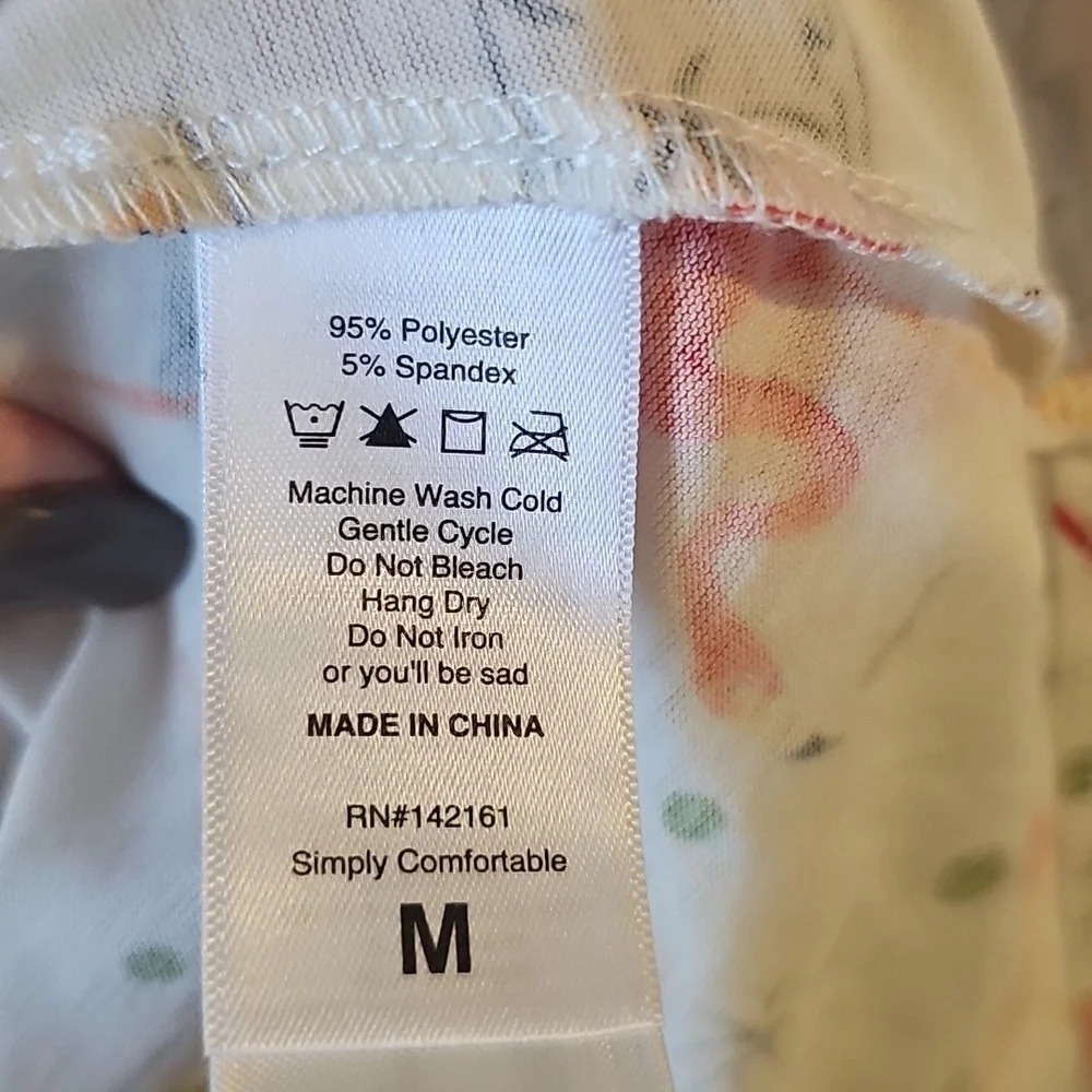 Lularoe sz medium rare Flamingo Morgan Flare tee shirt new with tags WT331 - Picture 4 of 7